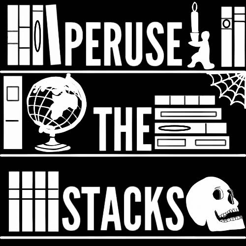 Peruse the Stacks, ABAA Square Logo